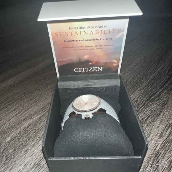 Citizen Eco Drive Weekender Pink Gold Tone Stainless Steel Quartz Ladies Watch - Picture 3 of 5